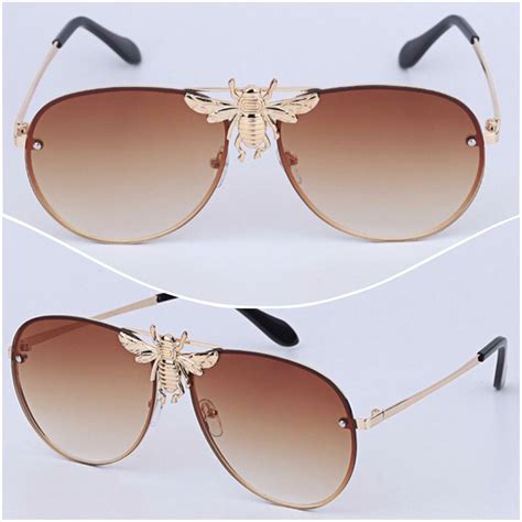 flat top gucci sunglasses men|Gucci limited edition bee sunglasses.